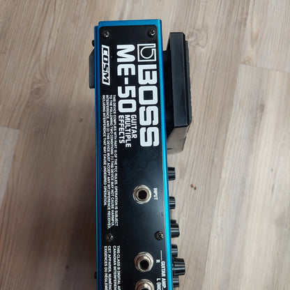 BOSS ME-50 Electric Guitar Multiple Effects Pedal (USED) "No Power Supply" SN# 21HT39329
