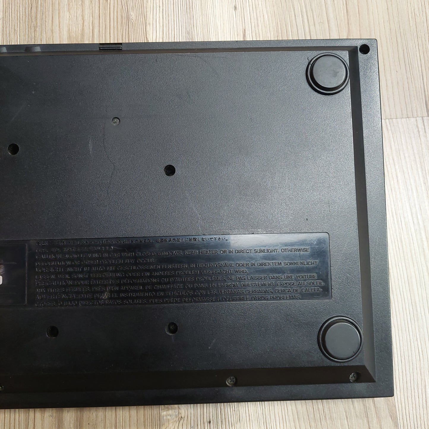 KORG DDD-5 Dynamic Digital Drums Machine w/ Radio Shack 9V Power Supply, Extra Plate, & Memory Card (USED) "Made In Japan" SN# 010150
