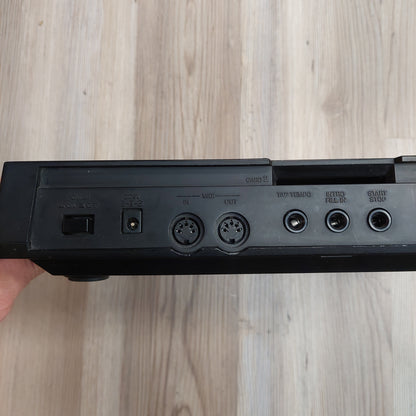 KORG DDD-5 Dynamic Digital Drums Machine w/ Radio Shack 9V Power Supply, Extra Plate, & Memory Card (USED) "Made In Japan" SN# 010150