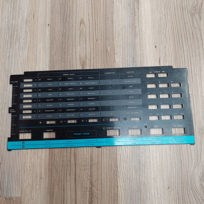 KORG DDD-5 Dynamic Digital Drums Machine w/ Radio Shack 9V Power Supply, Extra Plate, & Memory Card (USED) "Made In Japan" SN# 010150