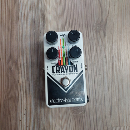 EHX Crayon Full Range Overdrive Pedal (USED)