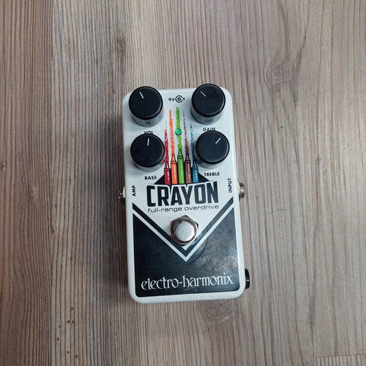 EHX Crayon Full Range Overdrive Pedal (USED)