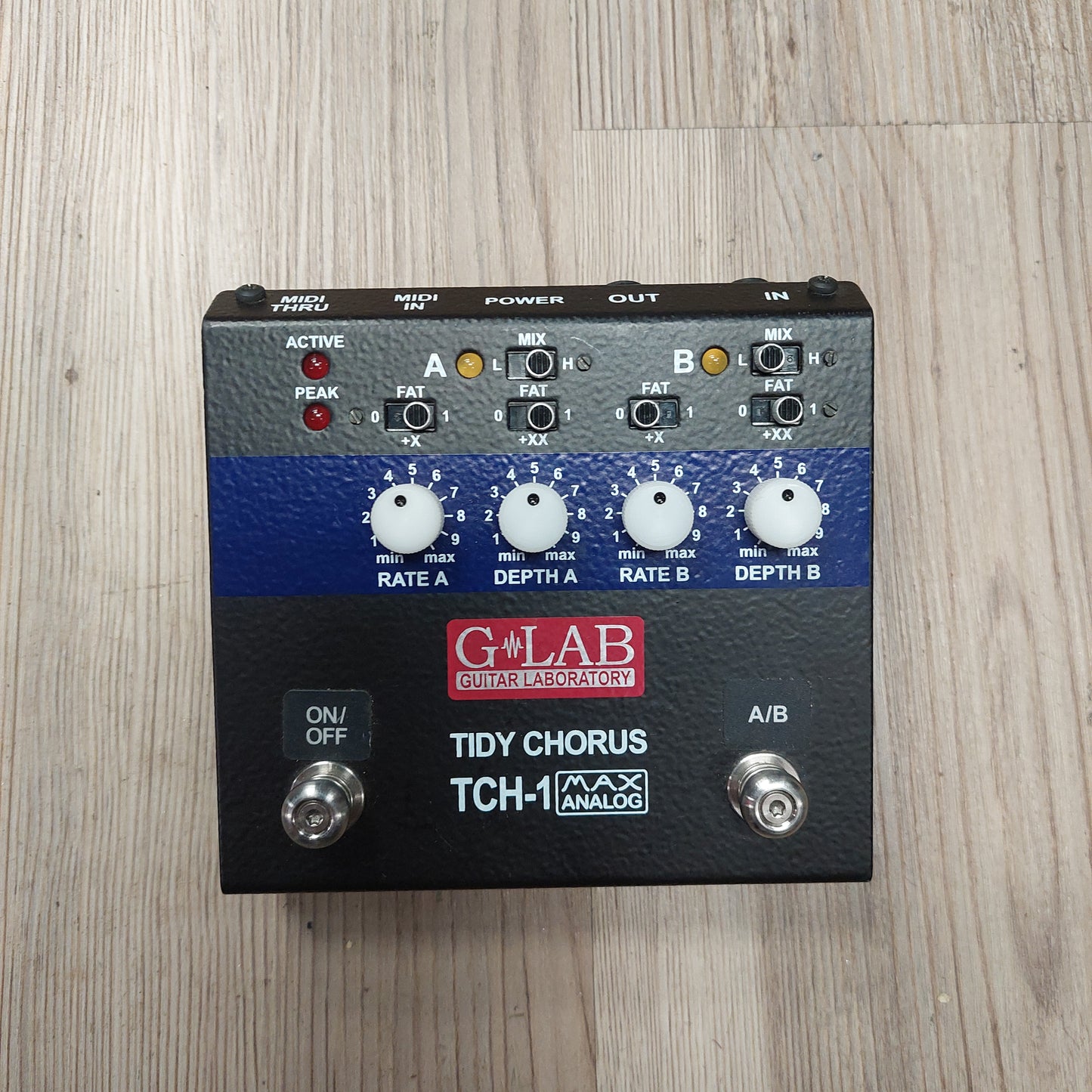 G LAB Tidy Chorus TCH-1 Effects Pedal w/ Original Box (USED) "Made In Poland"