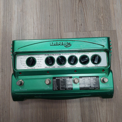 Line 6 DL4 Delay Effects Pedal - Green (USED) SN# 21DLM0C5035001167