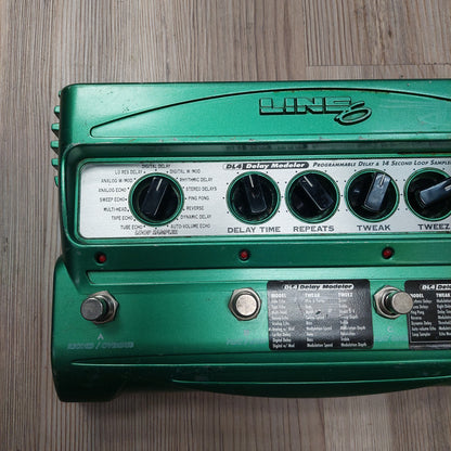 Line 6 DL4 Delay Effects Pedal - Green (USED) SN# 21DLM0C5035001167