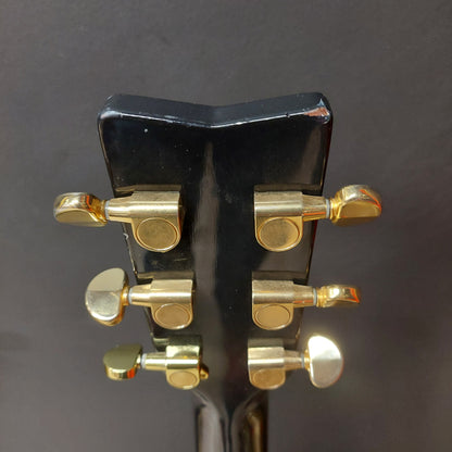 1998 Yamaha F335 BL 6-String Acoustic Guitar - Black Gloss SN# OMO244416