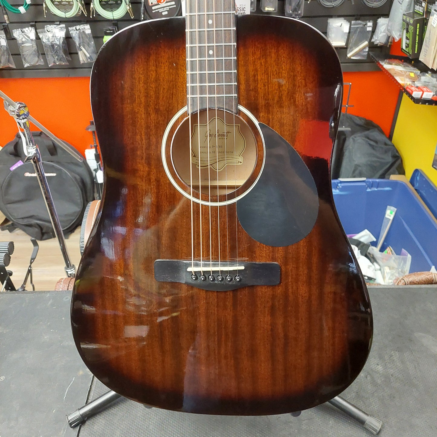 Greg Bennett D-1/BS 6-String Acoustic Guitar - Mahogany (USED) SN# 160210058