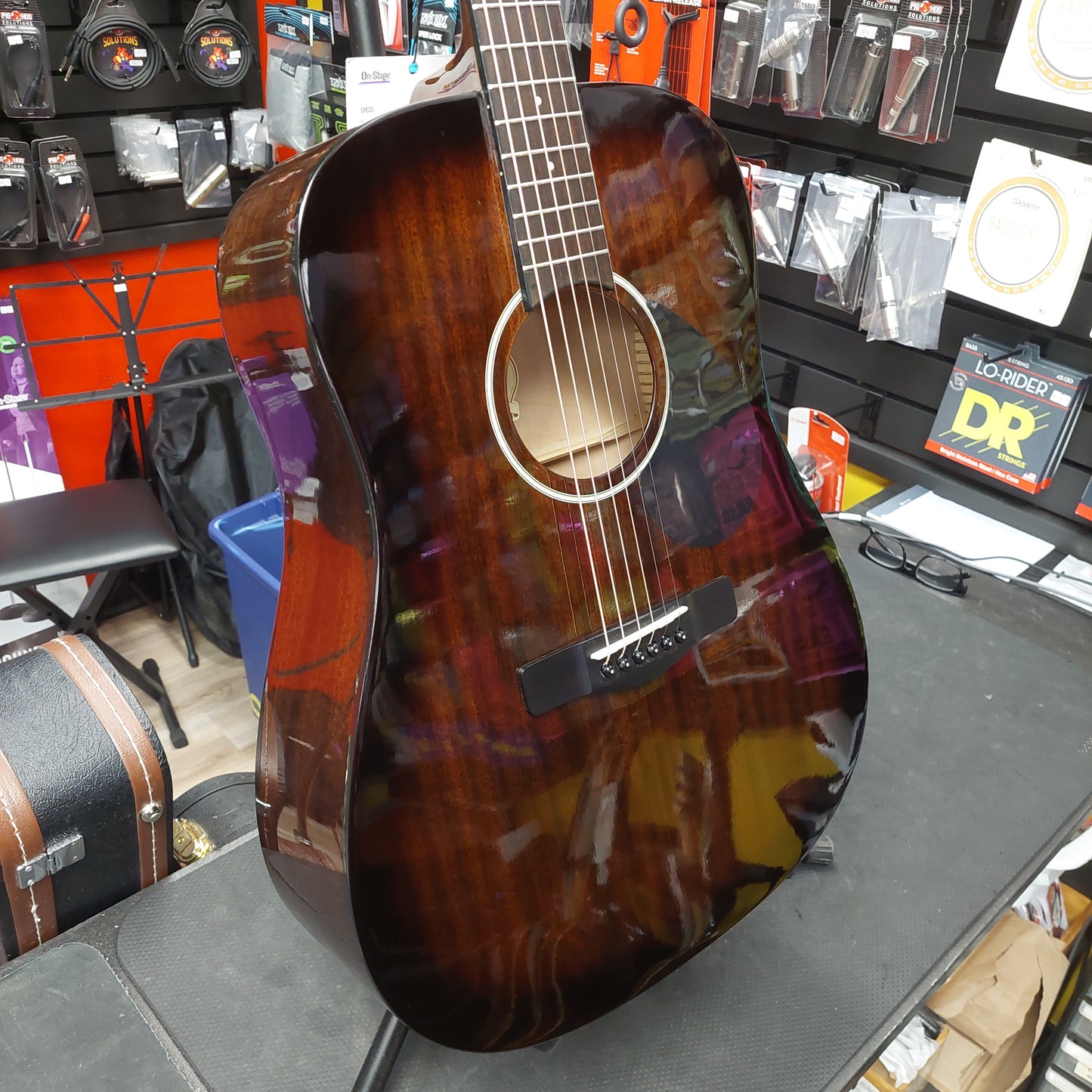 Greg Bennett D-1/BS 6-String Acoustic Guitar - Mahogany (USED) SN# 160210058
