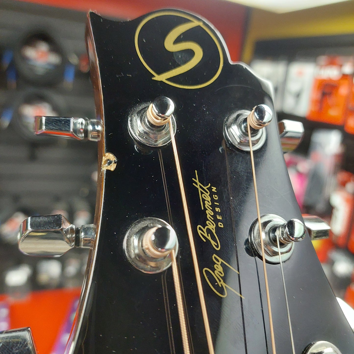 Greg Bennett D-1/BS 6-String Acoustic Guitar - Mahogany (USED) SN# 160210058