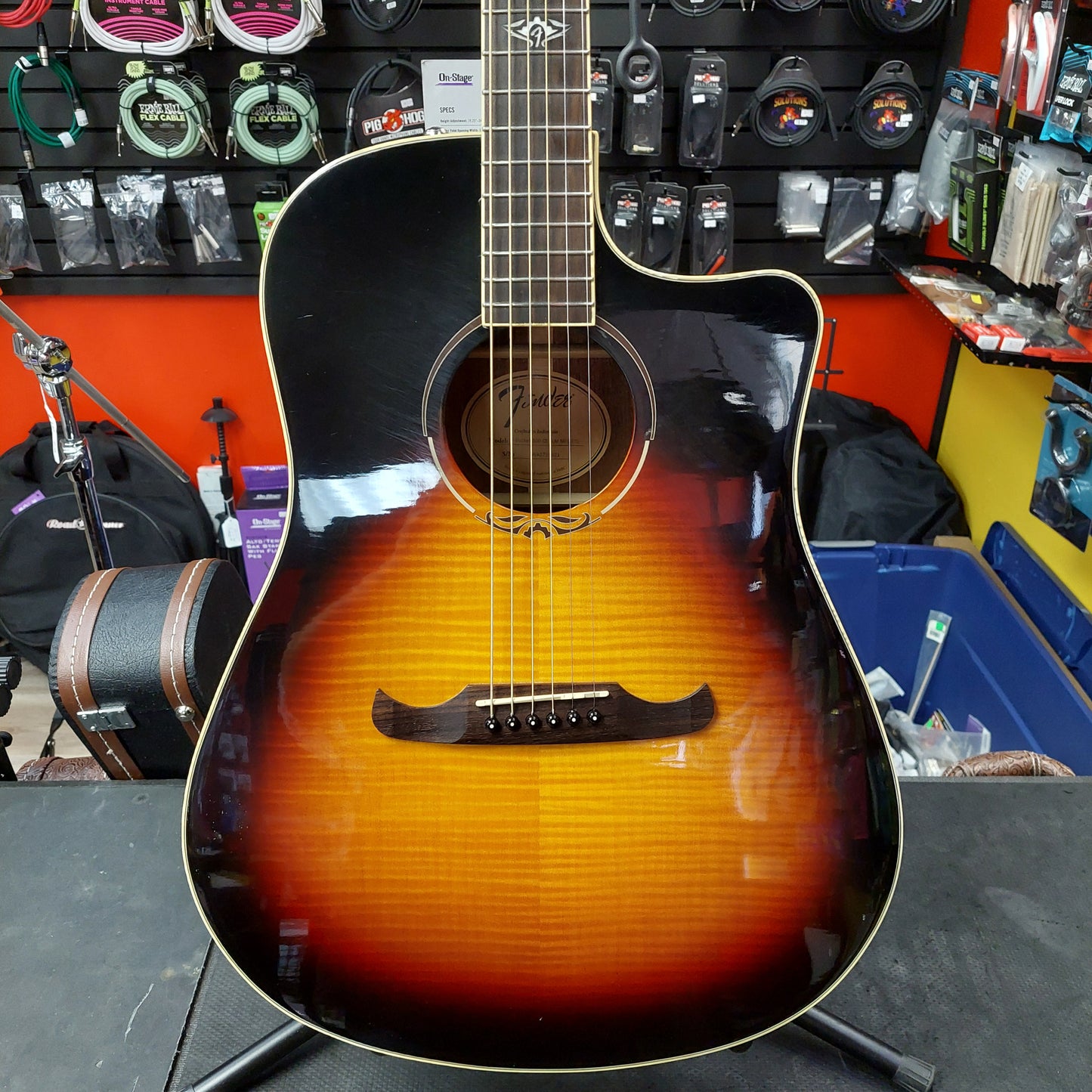 2017 Fender T-Bucket 300-CE Acoustic/Electric Guitar - Sunburst SN# IWA1715621