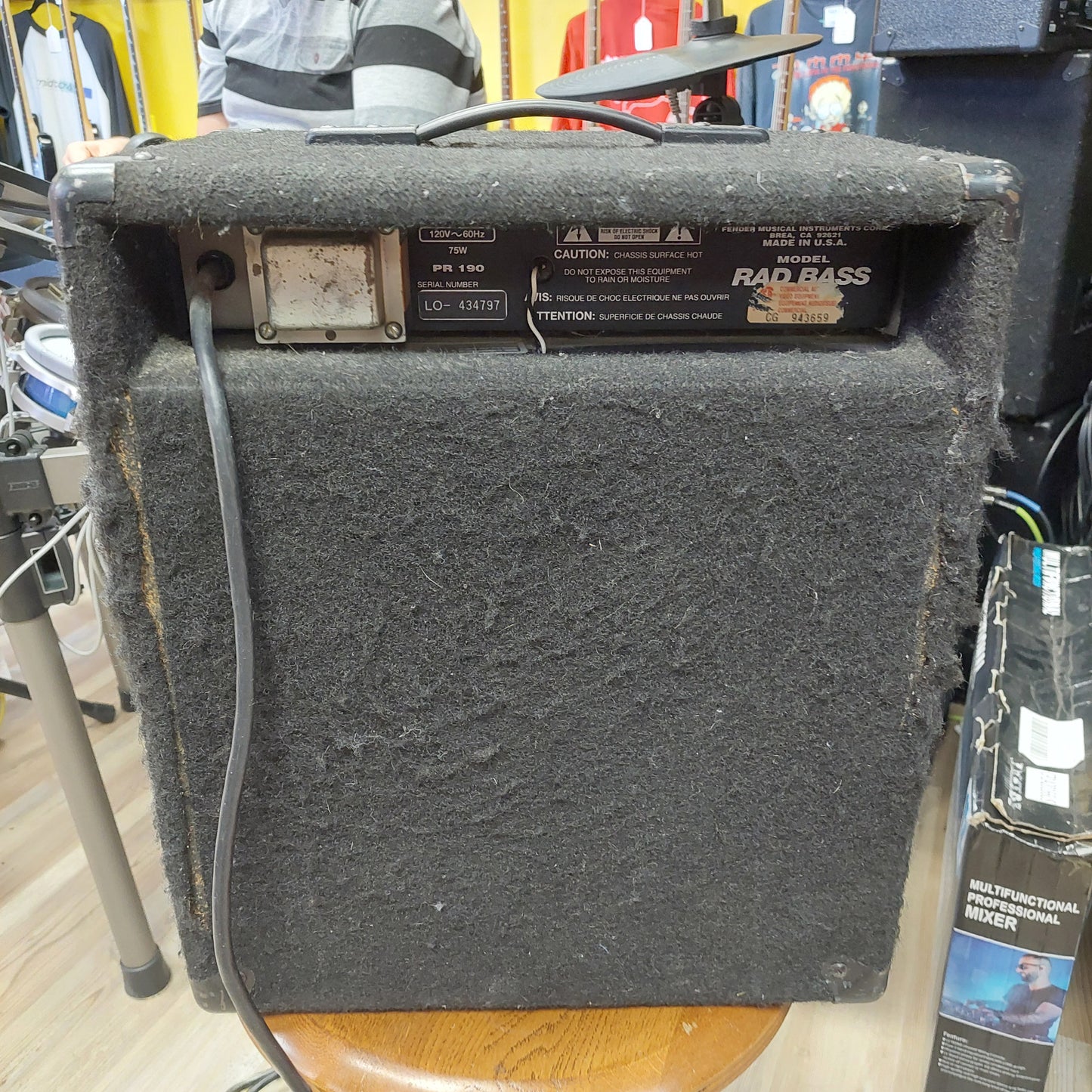 1990's Fender RAD Bass Amplifier (USED) SN# LO-434797