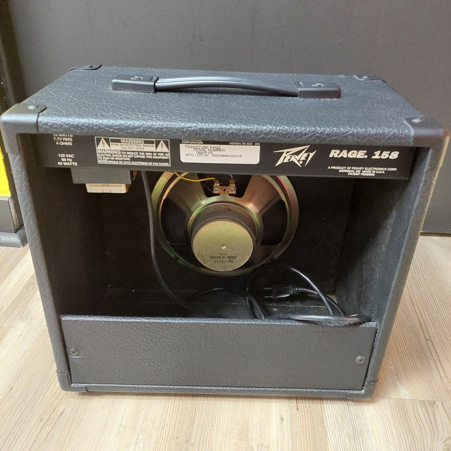 1990s Peavey Rage 158 Guitar Amplifier (USED) "Made In USA"