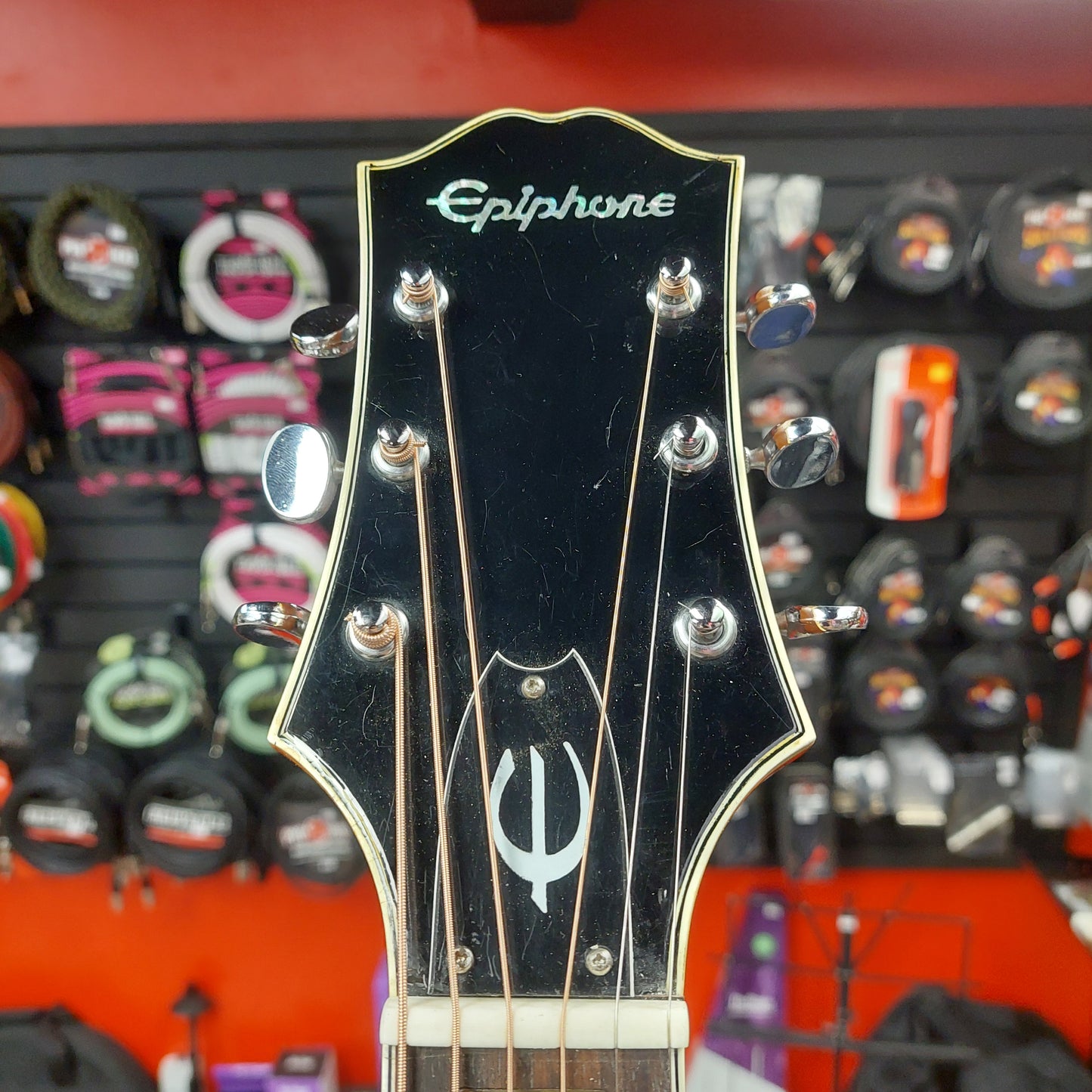 1970's Epiphone FT-550 Acoustic Guitar - Natural "Made In Japan" SN# 10333571 "Sold As Is"