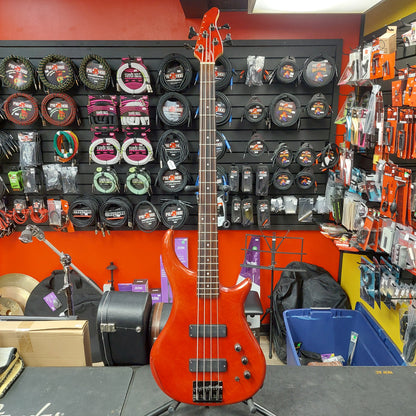 1990's Pedulla 4-String Thunderbolt Bass - Red w/ Pedulla Hard Case SN# T-4356 "Made In USA"