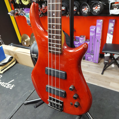1990's Pedulla 4-String Thunderbolt Bass - Red w/ Pedulla Hard Case SN# T-4356 "Made In USA"