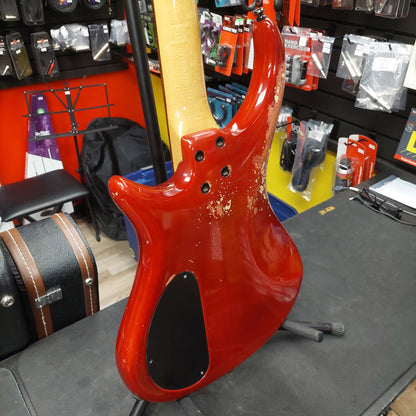 1990's Pedulla 4-String Thunderbolt Bass - Red w/ Pedulla Hard Case SN# T-4356 "Made In USA"