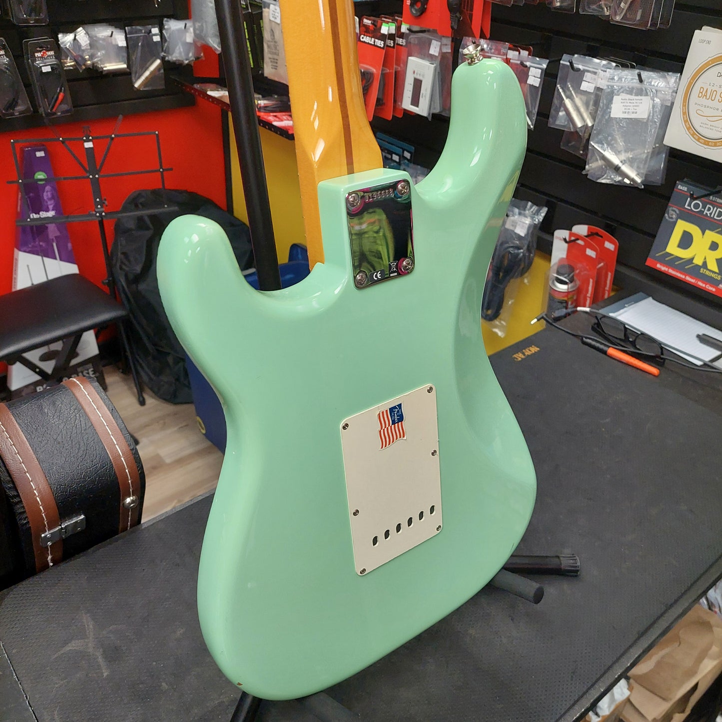 2011 Fender American Vintage Reissue ‘57 Stratocaster Guitar - Surf Green w/ Fender G&G Tweed Hard Case "Made In USA" SN# V196668