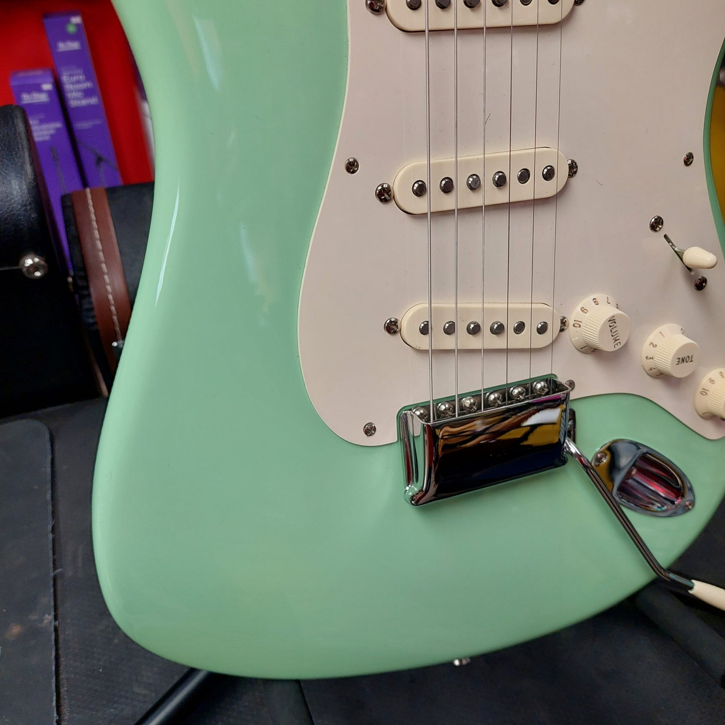 2011 Fender American Vintage Reissue ‘57 Stratocaster Guitar - Surf Green w/ Fender G&G Tweed Hard Case "Made In USA" SN# V196668