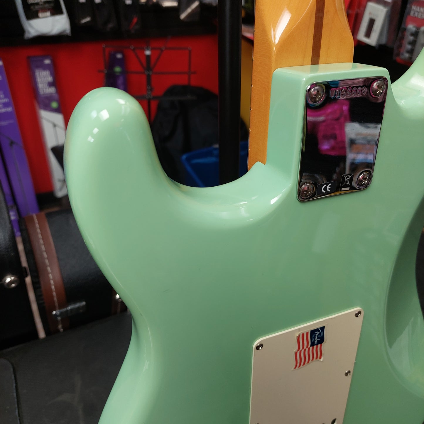 2011 Fender American Vintage Reissue ‘57 Stratocaster Guitar - Surf Green w/ Fender G&G Tweed Hard Case "Made In USA" SN# V196668
