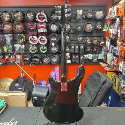 1975 Rickenbacker 481 Slant Fret Electric Guitar - Jetglo Black (USED) "Made In USA" SN# 3996