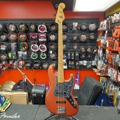 2022 Fender Player Plus Jazz Bass - Aged Candy Apple "Made In Mexico" SN# MX22112779 "Sold As Is"