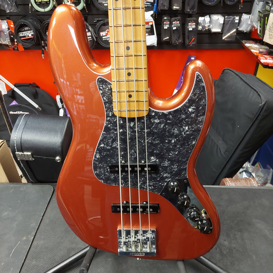 2022 Fender Player Plus Jazz Bass - Aged Candy Apple "Made In Mexico" SN# MX22112779 "Sold As Is"