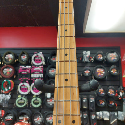 2022 Fender Player Plus Jazz Bass - Aged Candy Apple "Made In Mexico" SN# MX22112779 "Sold As Is"