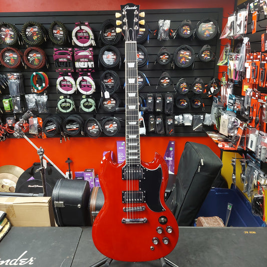 Jacobs SG Style Electric Guitar - Red (USED) "Made In USA" SN# 01082024