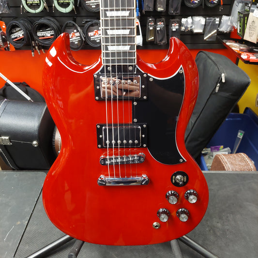 Jacobs SG Style Electric Guitar - Red (USED) "Made In USA" SN# 01082024