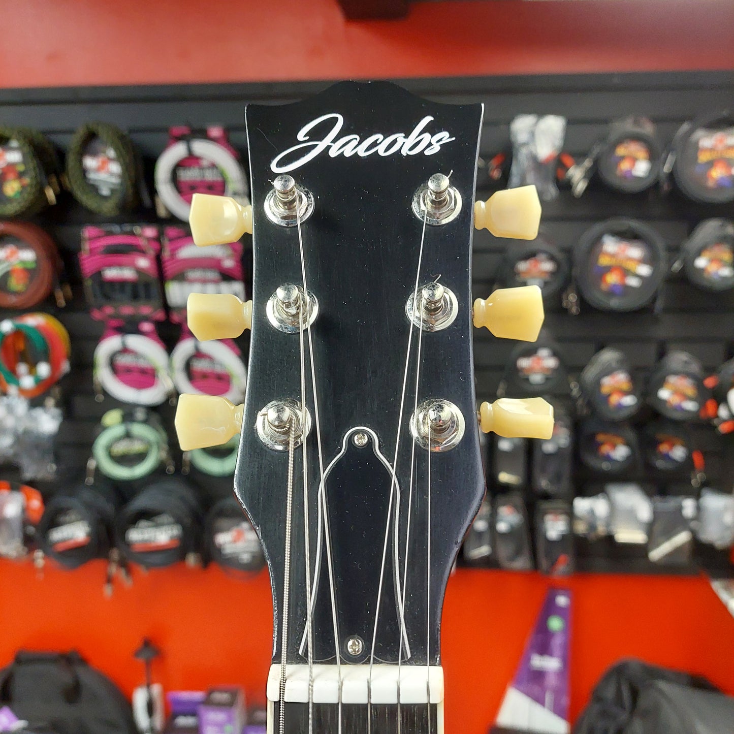 Jacobs SG Style Electric Guitar - Red (USED) "Made In USA" SN# 01082024