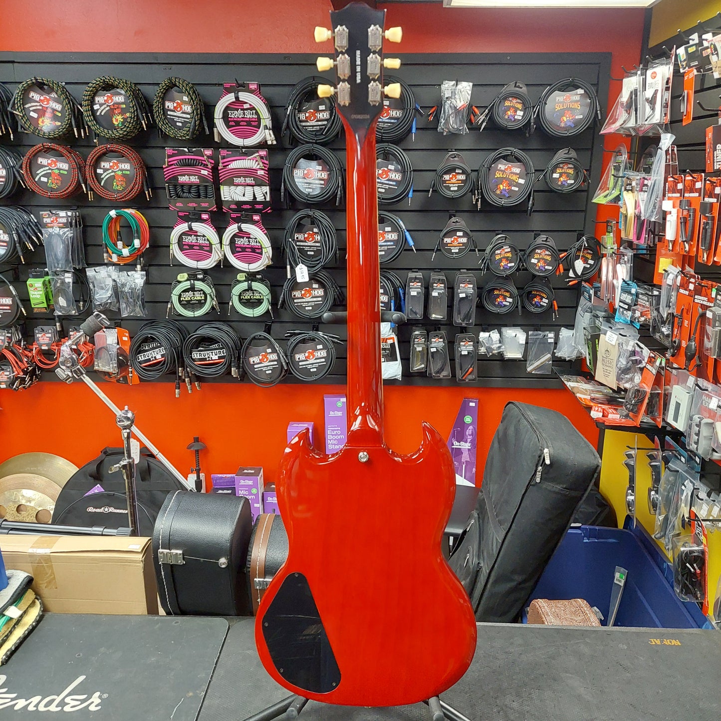 Jacobs SG Style Electric Guitar - Red (USED) "Made In USA" SN# 01082024