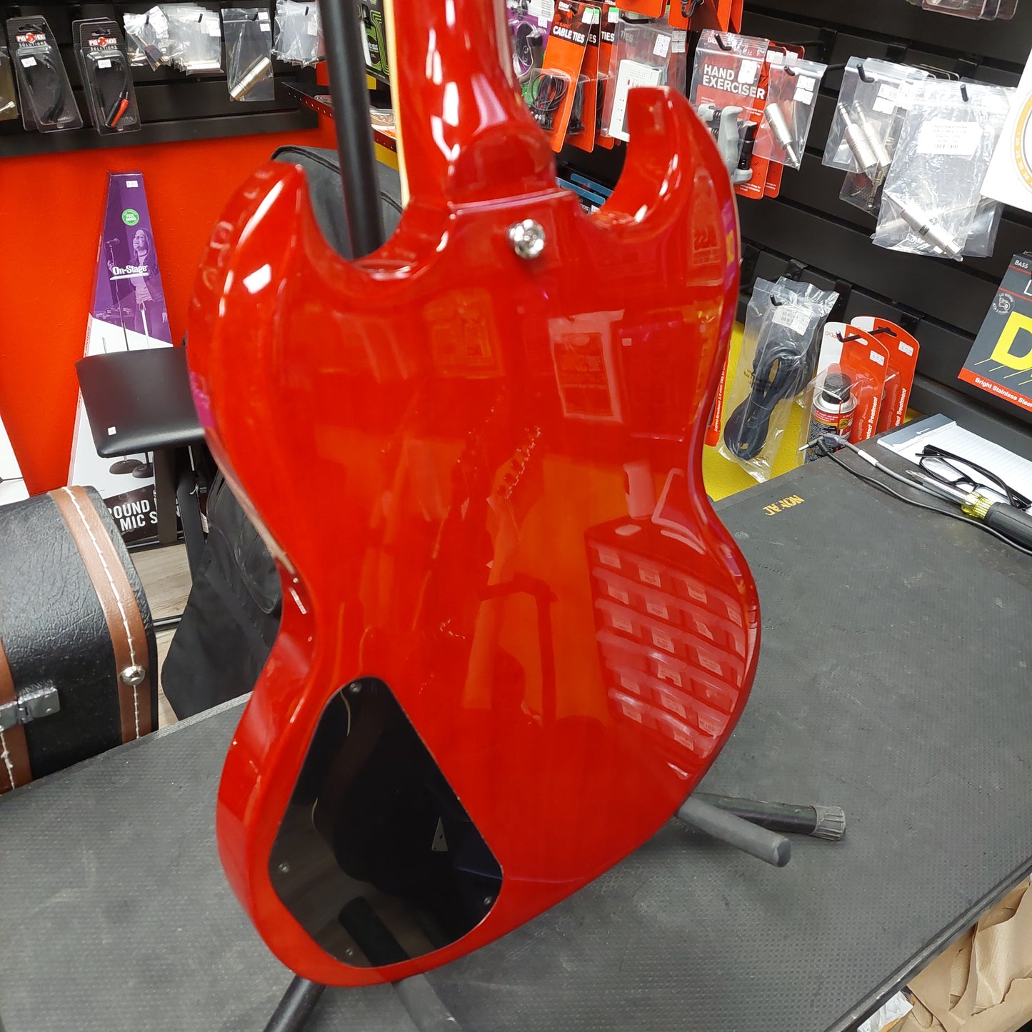 Jacobs SG Style Electric Guitar - Red (USED) "Made In USA" SN# 01082024