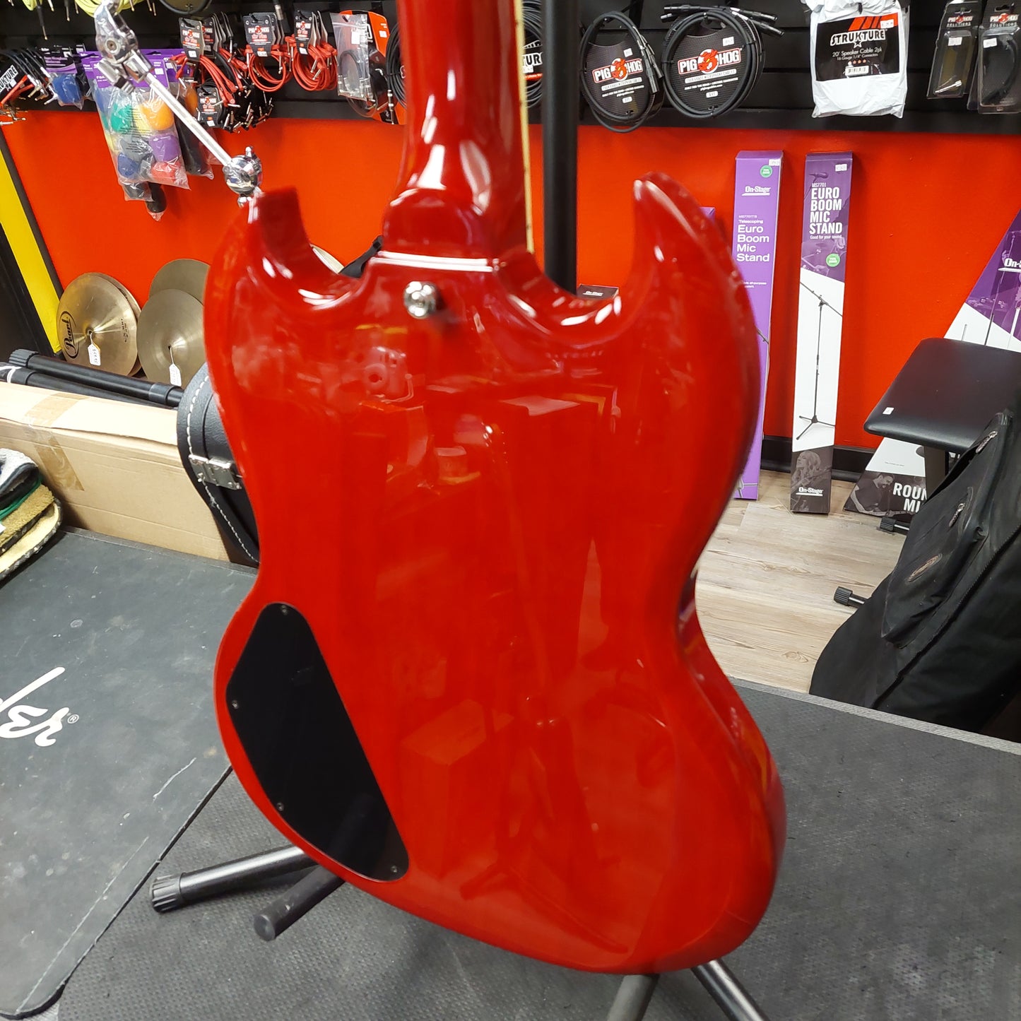 Jacobs SG Style Electric Guitar - Red (USED) "Made In USA" SN# 01082024