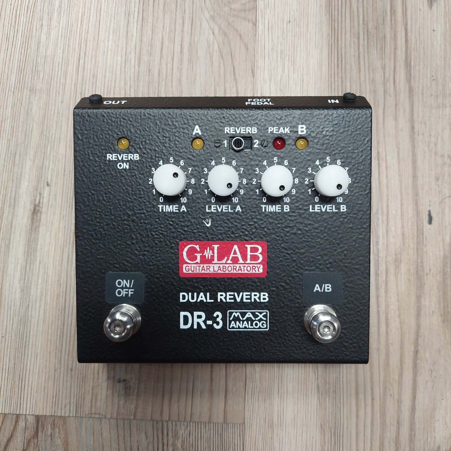 G-LAB DR-3 Dual Reverb Pedal (USED) No Power Supply "Made In Poland"