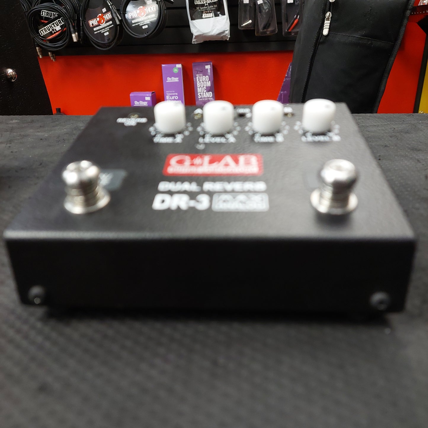 G-LAB DR-3 Dual Reverb Pedal (USED) No Power Supply "Made In Poland"