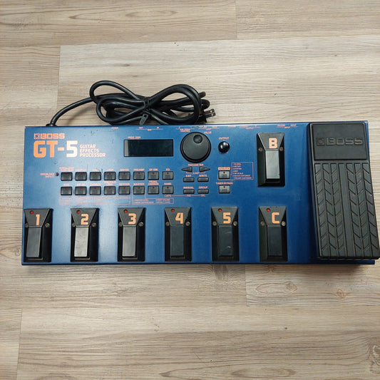 Boss GT-5 Multi Effects Guitar Processor Pedal (USED) "Made In Japan" SN# CM57497
