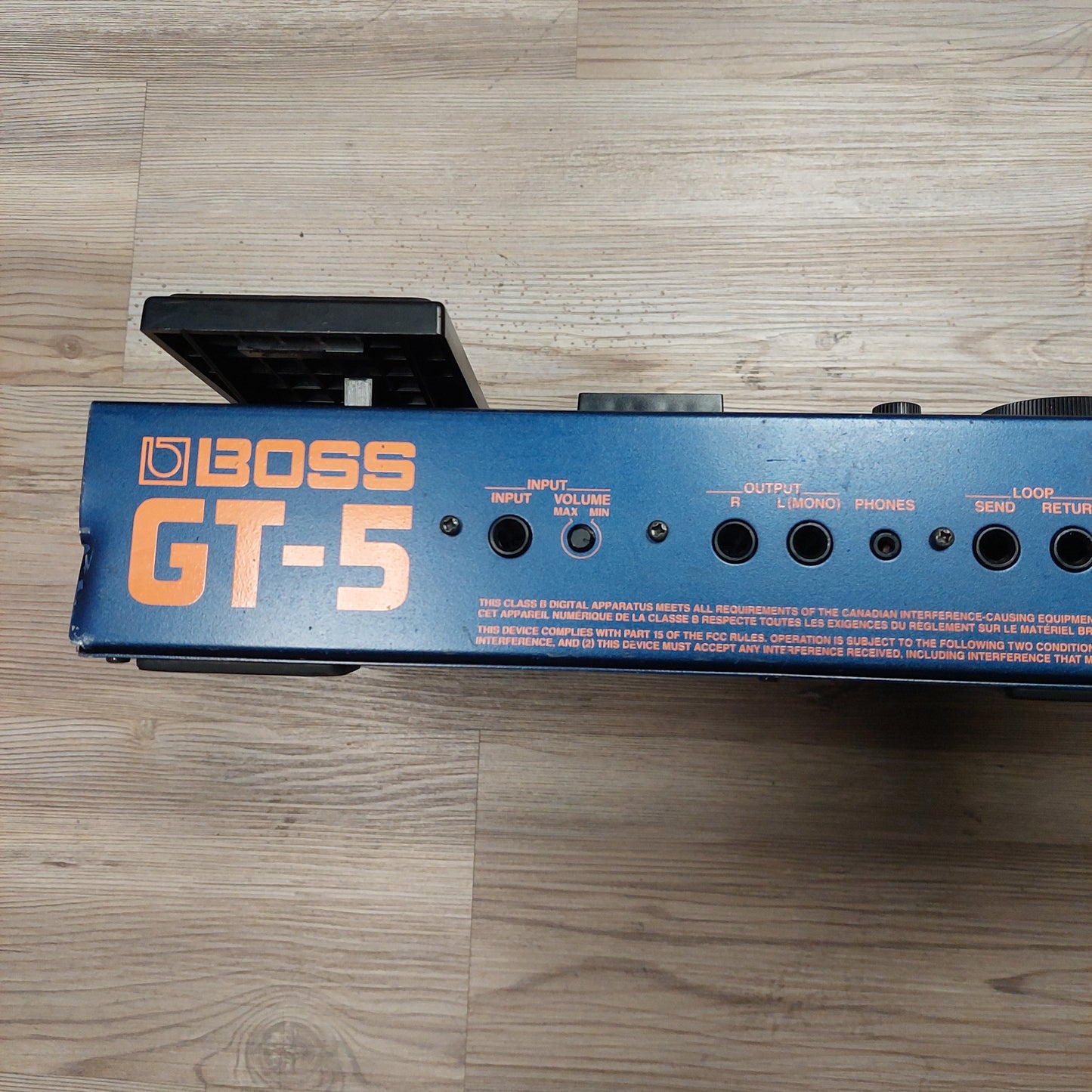 Boss GT-5 Multi Effects Guitar Processor Pedal (USED) "Made In Japan" SN# CM57497