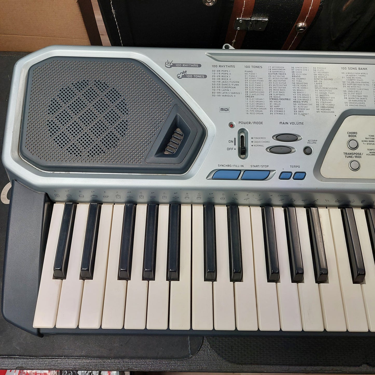 Casio CTK-491 61-Key Portable Keyboard w/ Power Supply (USED)