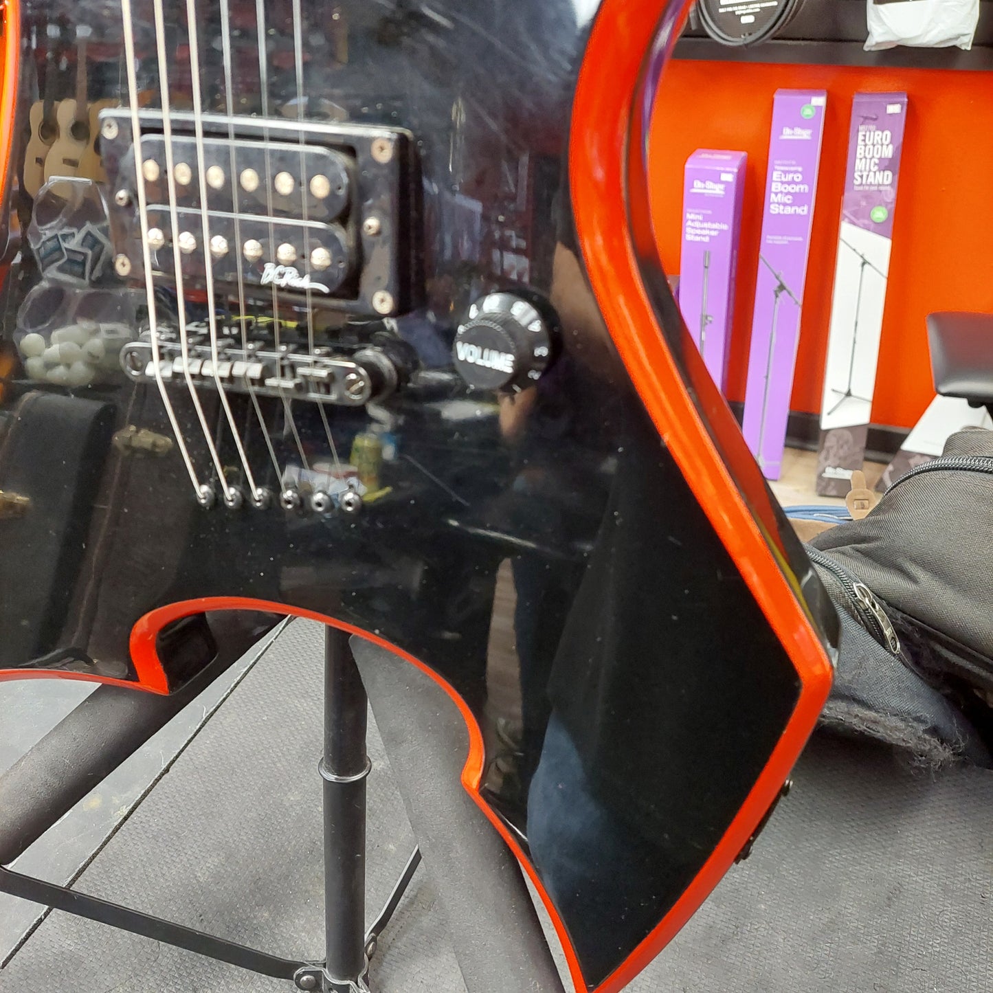 2008 BC Rich Avenge Beast Electric Guitar - Black & Red "Made In Korea" SN# A01082176