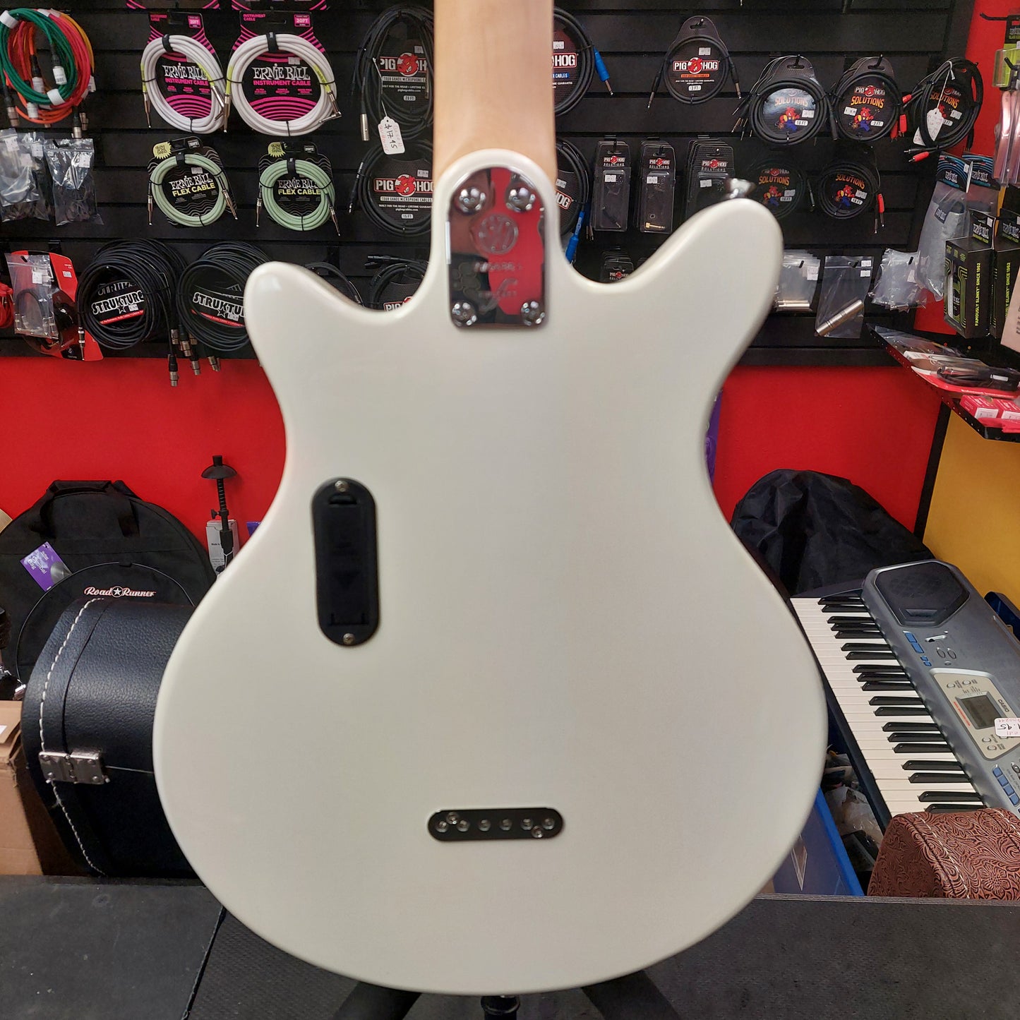 2006 First Act Volkswagon Limited Edition Electric Guitar - White w/ Gig Bag & Accessories SN# VW06863