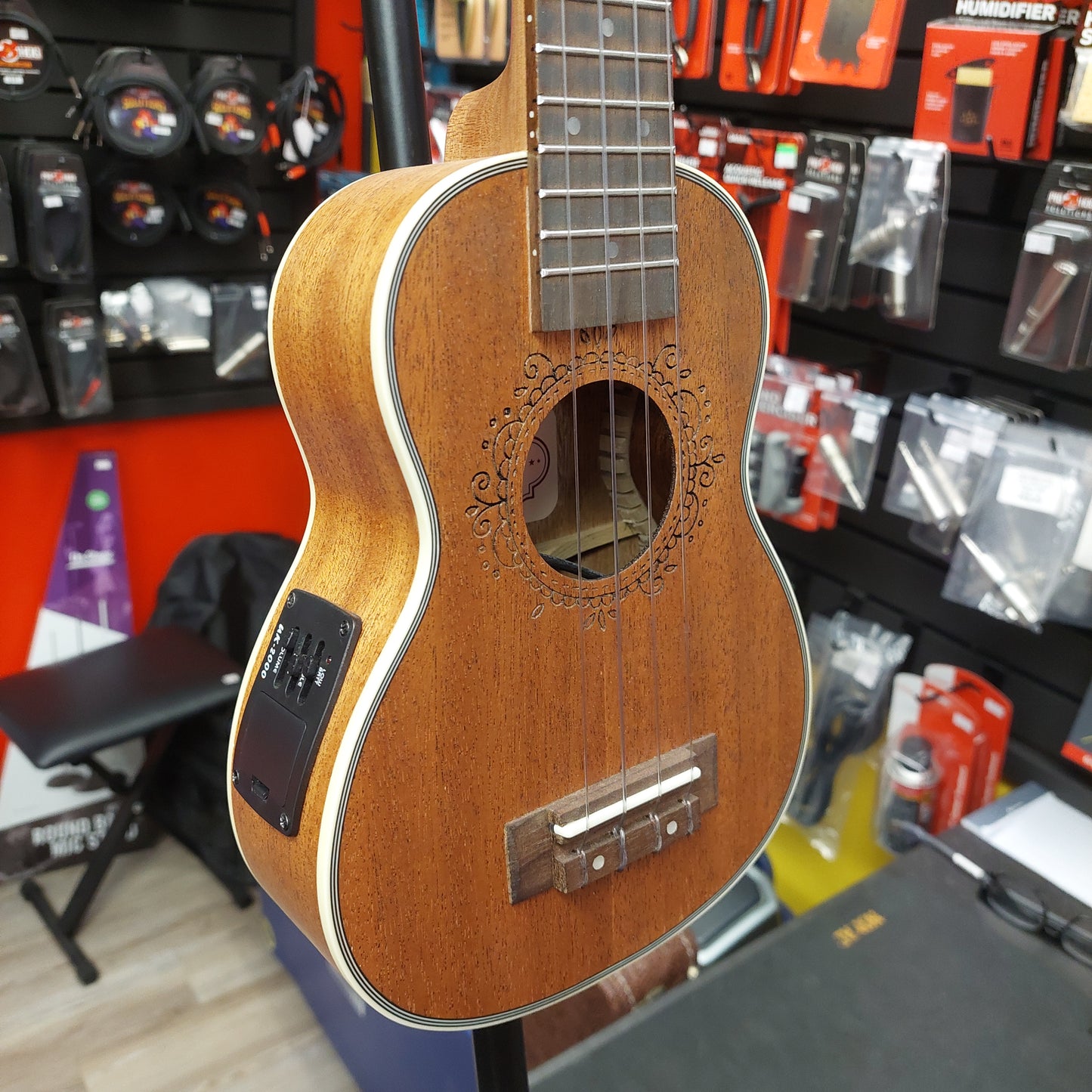 Vangoa VU401 Soprano Ukulele - Mahogany w/ Vangoa Gig Bag