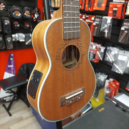 Vangoa VU401 Soprano Ukulele - Mahogany w/ Vangoa Gig Bag