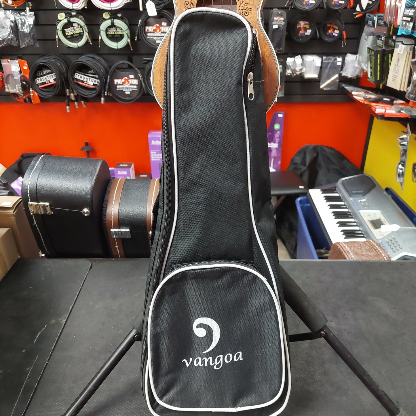 Vangoa VU401 Soprano Ukulele - Mahogany w/ Vangoa Gig Bag