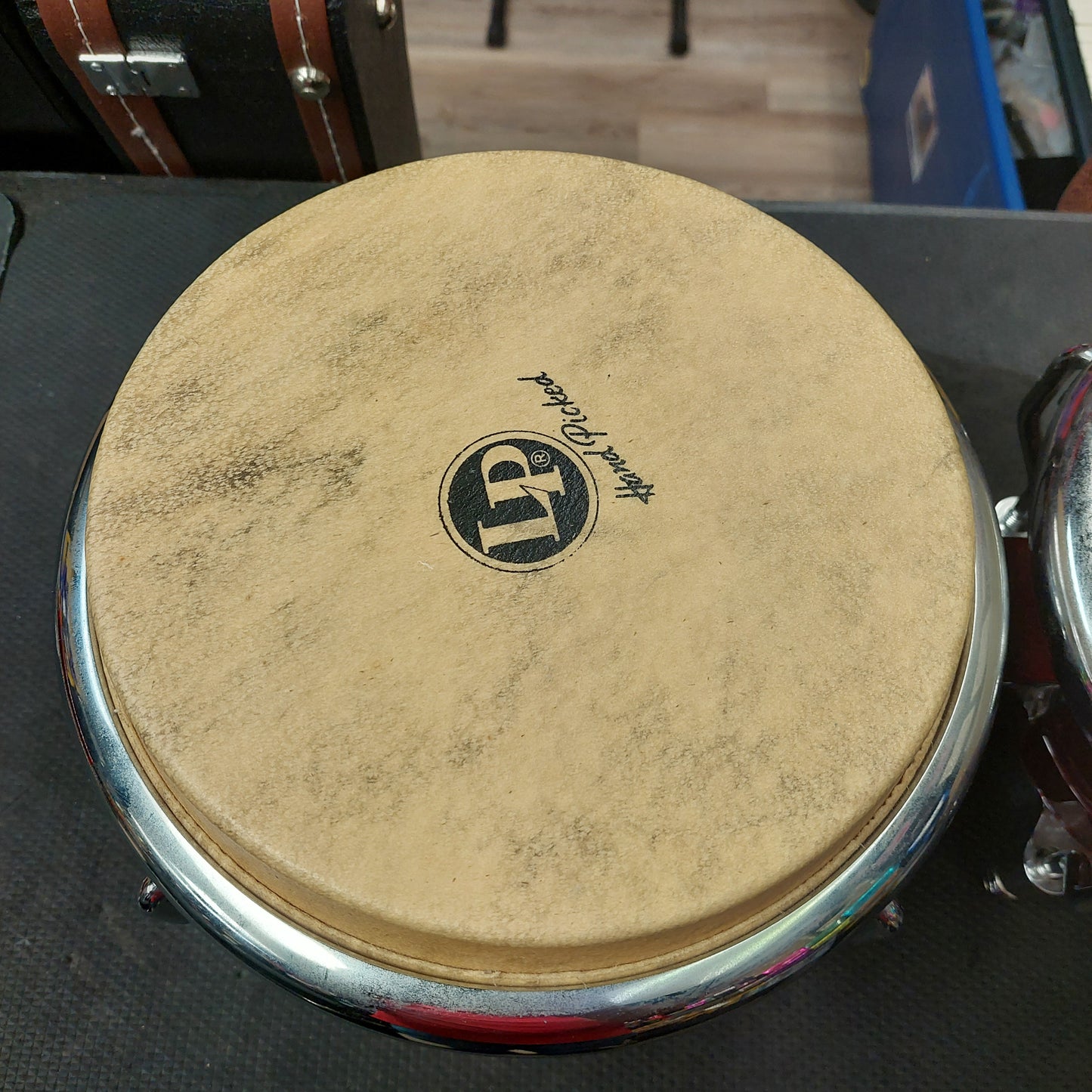 LP Generation LP201AX-2DW II Bongos - Wine Red w/ LP Gig Bag (USED)
