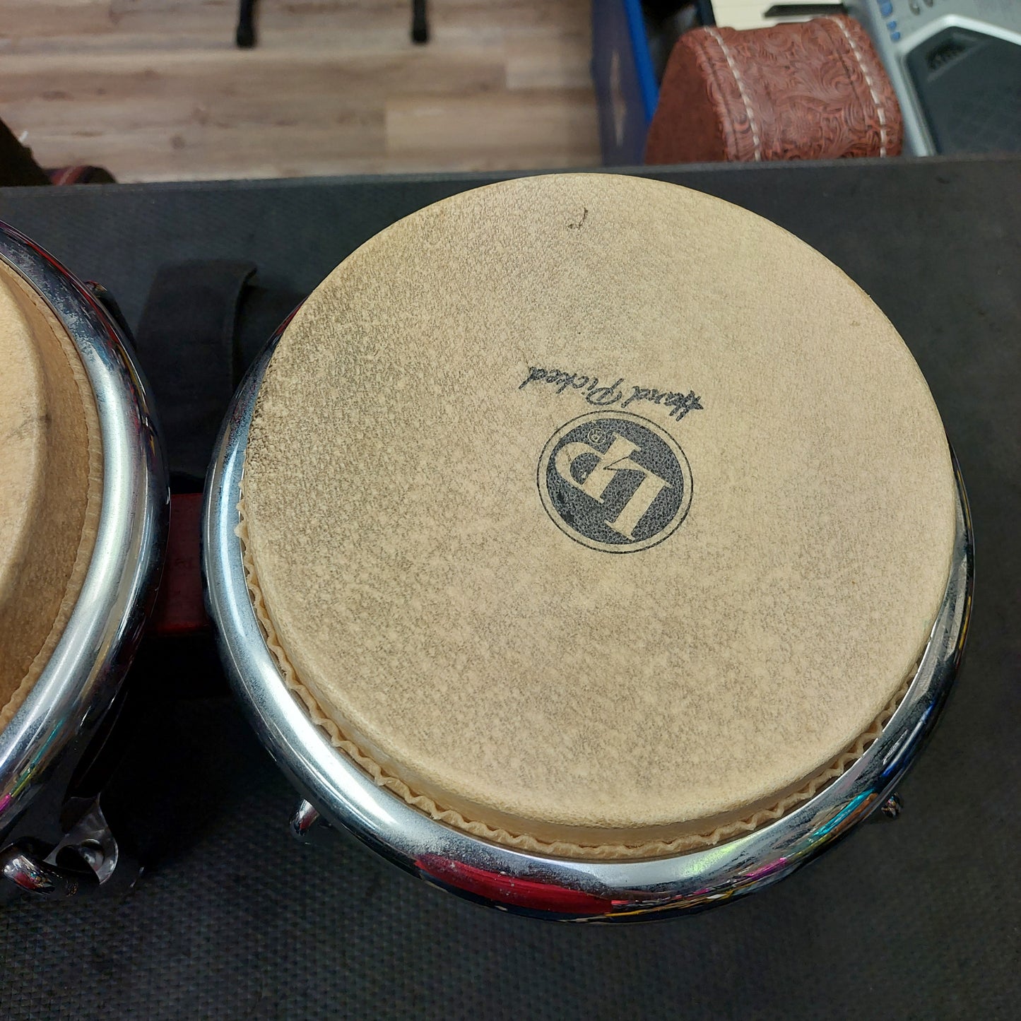 LP Generation LP201AX-2DW II Bongos - Wine Red w/ LP Gig Bag (USED)
