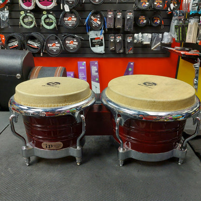 LP Generation LP201AX-2DW II Bongos - Wine Red w/ LP Gig Bag (USED)