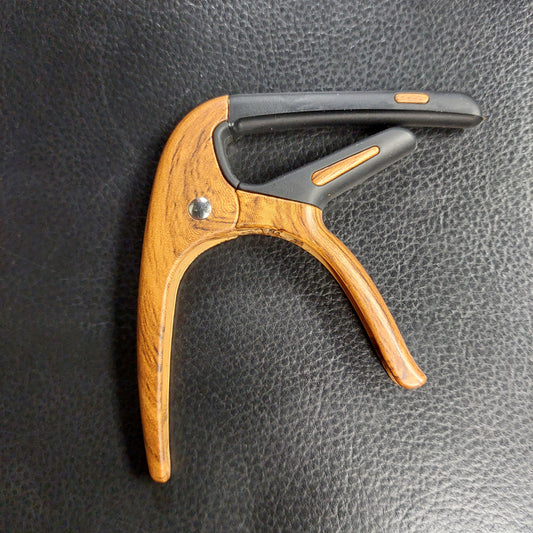 Guitar Capo for Acoustic & Electric 6-String Guitars - Wood Grain