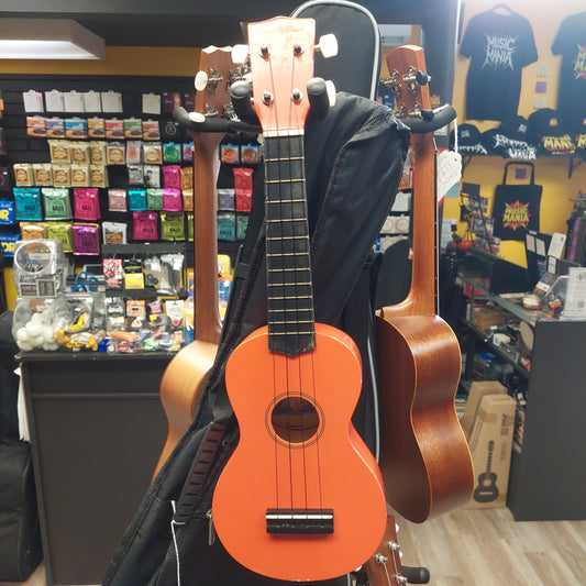 Hula Beach UKH-10 Soprano Ukulele - Orange (USED)