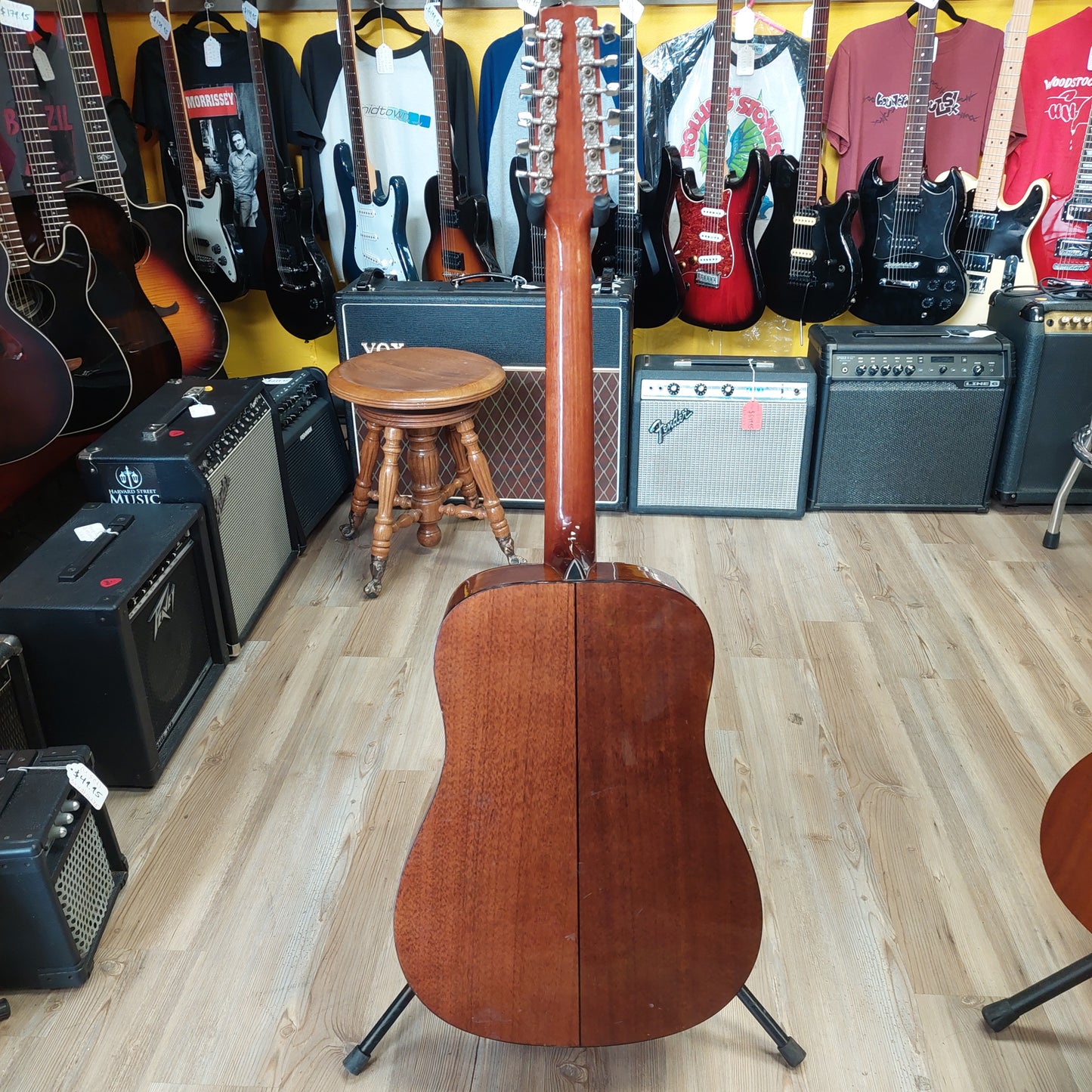 Jasmine by Takamine ES312 12-String Acoustic/Electric Guitar -Natural (USED) "Made In Korea"