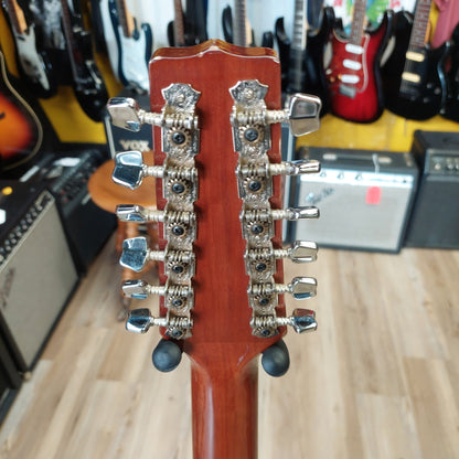 Jasmine by Takamine ES312 12-String Acoustic/Electric Guitar -Natural (USED) "Made In Korea"